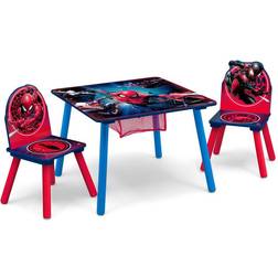 Delta Children Spider-Man Table & Chair Set with Storage