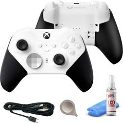 Microsoft Xbox Elite Series 2 Wireless Controller Core White with Cleaning Kit