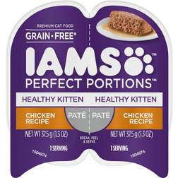 IAMS perfect portions healthy kitten pate` chicken recipe