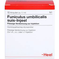 Biologische Heilmittel Heel GmbH FUNICULUS UMBILICALIS suis Ampullen