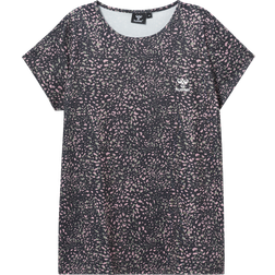 Hummel Kid's Nanna S/S T-shirt - Asphalt
