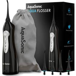 AquaSonic Flosser Professional Rechargeabl Black