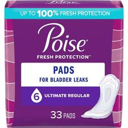Poise Bladder Leaks Ultimate Regular 33-pack