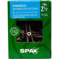 Spax PowerDeck No. 10 cu X Trim Head Deck Screws