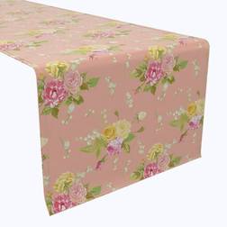 Bed Bath & Beyond Inc. Runner 16x108 Simple Floral Bouquet Tablecloth
