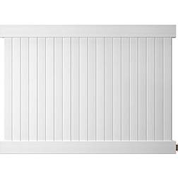 Essentials Pro Series Hudson 6x8 White Privacy Fence Panel