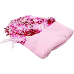 Atakai Distressed Knitted Full Face Ski Balaclava - Pink Storm