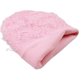 Atakai Distressed Knitted Full Face Ski Balaclava - Pink