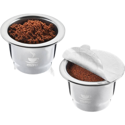 GEFU Conscio Reusable Nespresso Compatible Coffee Capsules 2st