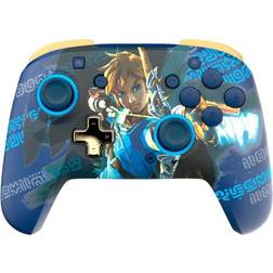 PDP REMATCH GLOW Wireless Controller for Nintendo Switch Blue