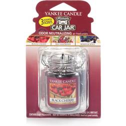 Yankee Candle Car Jar Ultimate Hanging Air Freshener 3-Pack Berrylicious Black Cherry Red