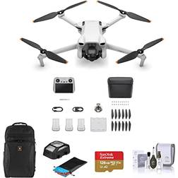 DJI Mini 3 Drone Fly More Combo with RC Remote Controller with Complete Acc. Kit