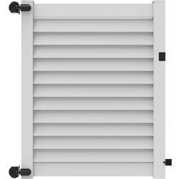 Barrette Outdoor Living Louvered 5 Privacy Vinyl Fence Gate