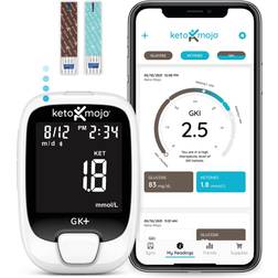 Keto-mojo gk blood glucose & ketone basic meter kit official company listing