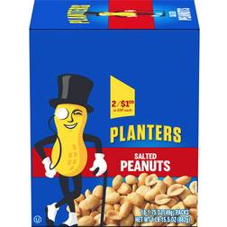 PLANTERS Salted Peanuts, 1.75 18 Count