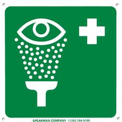 Speakman SGN1 Emergency Eyewash Sign Signs