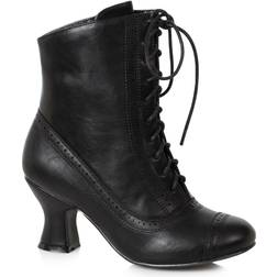 Ellie Women's Victorian Black Boots Black