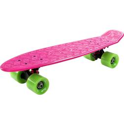 Flybar 22-Inch Plastic Mini Cruiser Skateboard, Pink