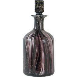 A&B Home Stromart Black & & Gold Decanter Style Wine Carafe