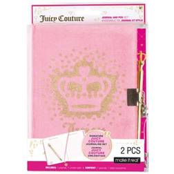 Juicy Couture Velvet Journal and Pen Multi Multi