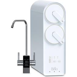 BRIO Tankless Reverse Osmosis Water Filtration Smart Faucet 700 GPD 2:1 Pure Drain 4-in-2 Filter