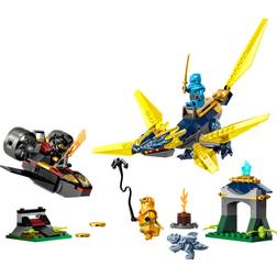 Lego Nya and Arin's Baby Dragon Battle