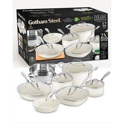 Gotham Steel Natural with lid 12 Parts