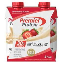 Premier Protein Strawberries and Cream Shakes 325ml 4