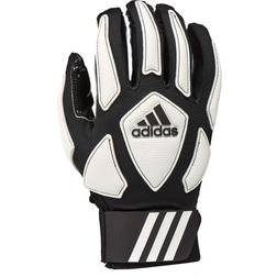 adidas Adult Scorch Destroy Football Lineman Gloves Black/White