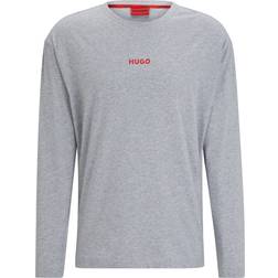 Hugo Boss BOSS Men Linked LS-Shirt Grey35
