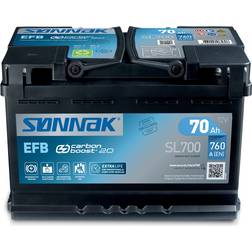 Sønnak Batteri Bilbatteri Start/Stopp SL700 EFB Exide