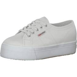 Superga Women's 2790acotw Linea Up and Down Sneaker, Grey Grey Seashell Sg04