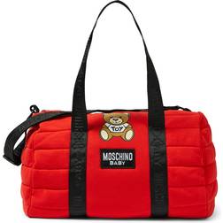 Moschino Teddy Patch Fleece Baby Changing Bag
