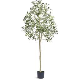 Vevor Olive Tree Tall Faux Green Künstliche Pflanzen