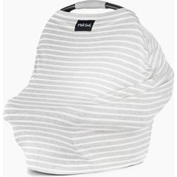 Milk Snob Nursing Cover/Baby Car Seat Canopy Heather Stripe