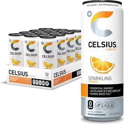 Celsius Essential Energy Sparkling Orange 355ml 12
