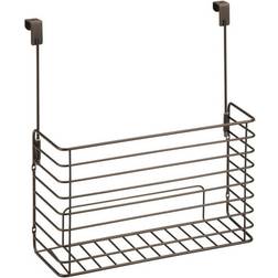 mDesign metal over cabinet hanging kitchen storage basket