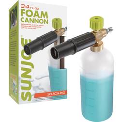 Sun Joe spx-fc34-pro foam cannon for spx series electric pressure washers 34 oz