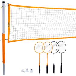 Franklin Sports Badminton Net + Rackets Set