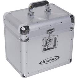 Odyssey Innovative Designs Krom LP/Utility Case for 70x 12" Records & LPs,Silver
