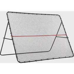 Soozier Adjustable Rebounder Net, Foldable Bounce Back Net, Grey