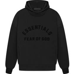 Fear of God Essentials Arch Logo Hoodie - Jet Black