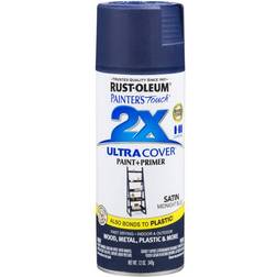 Rust-Oleum Painter Touch 2X Ultra Cover Satin Midnight Paint+Primer Blue