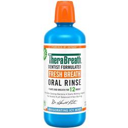 TheraBreath Fresh Oral Rinse In Invigorating Icy Mint 1L