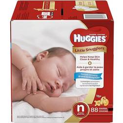 Huggies Little Snugglers Baby Diapers Size N 88pcs