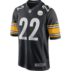 Nike Najee Harris Black Pittsburgh Steelers 2021 NFL Draft First Round Pick Game Jersey