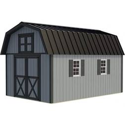 Best Barns Woodville 10 Wood Storage Shed Kit without (Building Area )