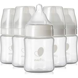 Evenflo Balance + Wide Neck Anti Colic Baby Bottles 6-pack 150ml