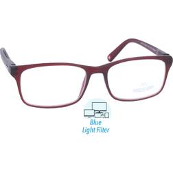 Montana Readers BLFBOX73C Blue-Light Block BLFBOX73C Red Size 1.00 Frame Only Blue Light Block Available Red 1.00