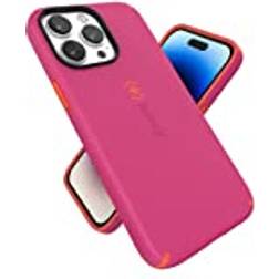 Speck iPhone 14 Pro Max CandyShell with MagSafePro Case in Pink and Red